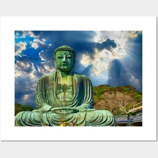 Wall Art Print - BUDDHA Namaste - canvas, Photo print, artboard print, poster Canvas Print Posters and Art